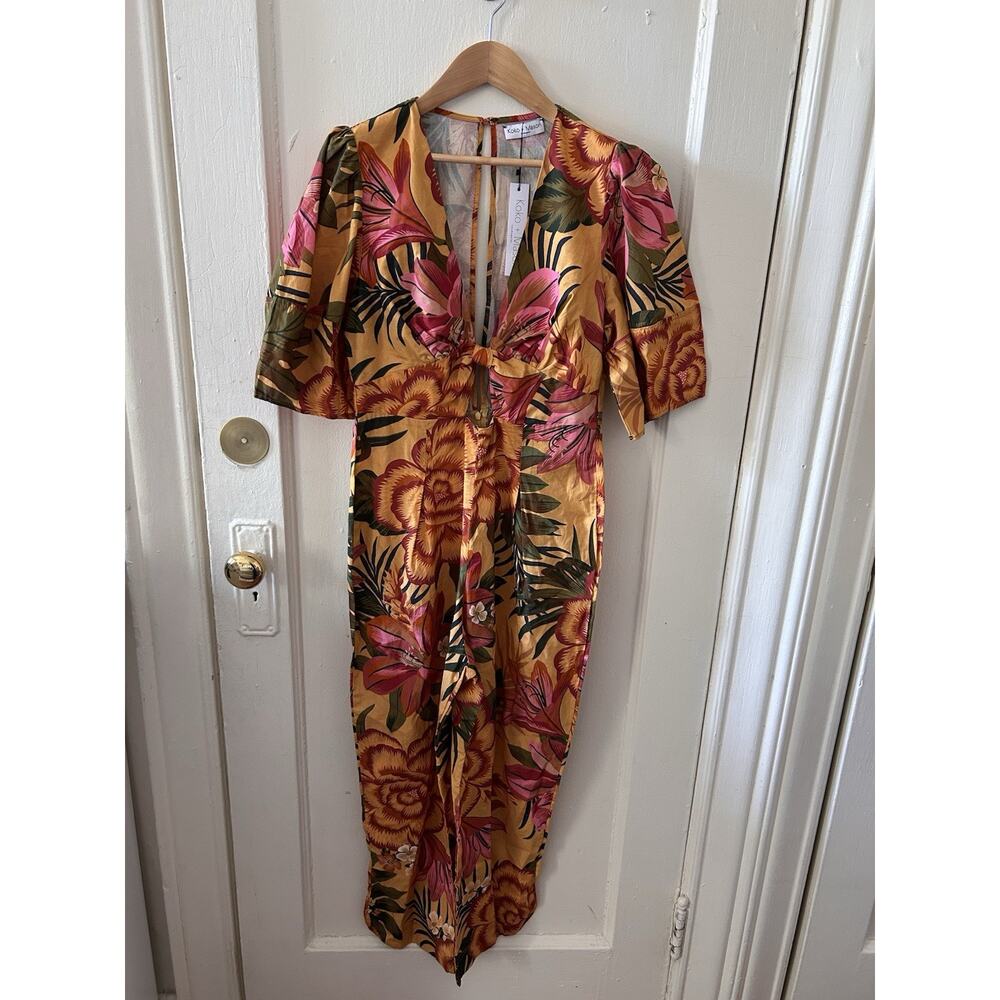 NWT Koko + Mason Floral Jumpsuit‎ | 6